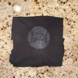 Life is Good Baseball T-Shirt